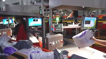 —Parcel Sorting Conveyor #sorting #conveyor