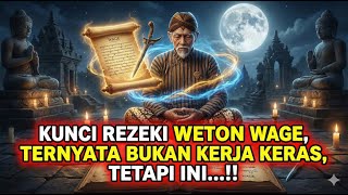 Download Lagu KUNCI REZEKI WETON WAGE, TERNYATA BUKAN KERJA KERAS, TETAPI INI...!! MP3