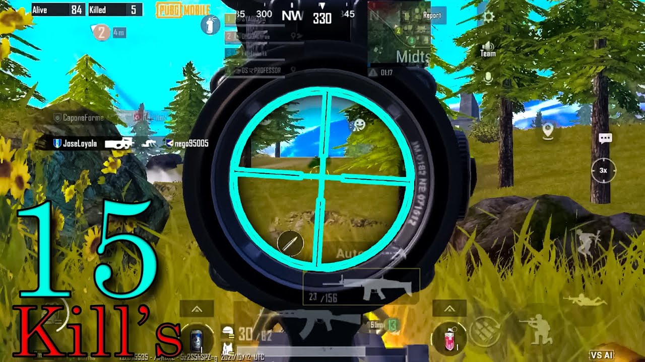 15 Kills Montage | PUBG Mobile | I'm PROFESSOR | PROFESSOR Play's