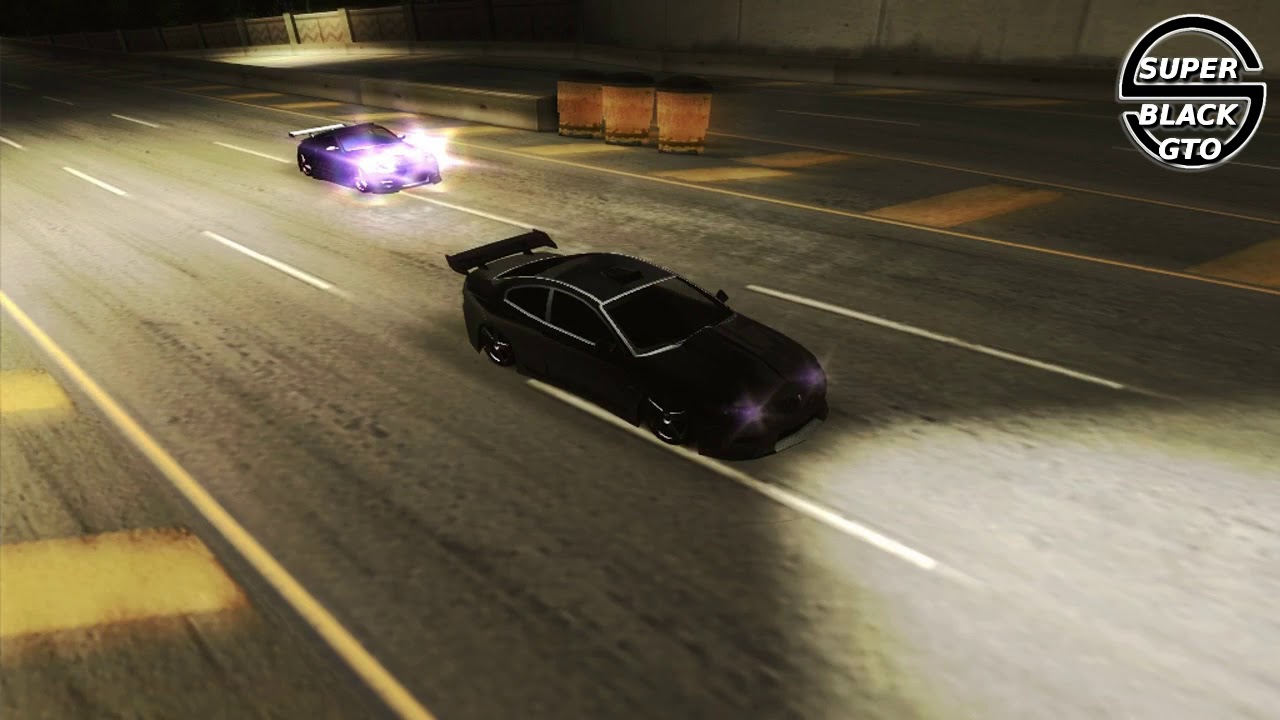 Super Black GTO #59 Need For Speed Underground 2