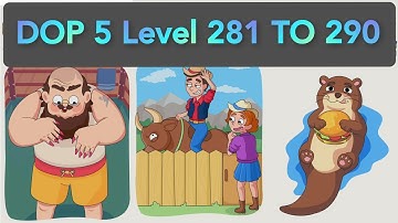 DOP 5 Level 281 TO 290 #dop5 /Dop 5 All Level - Android-IOS Gameplay Level Solution.
