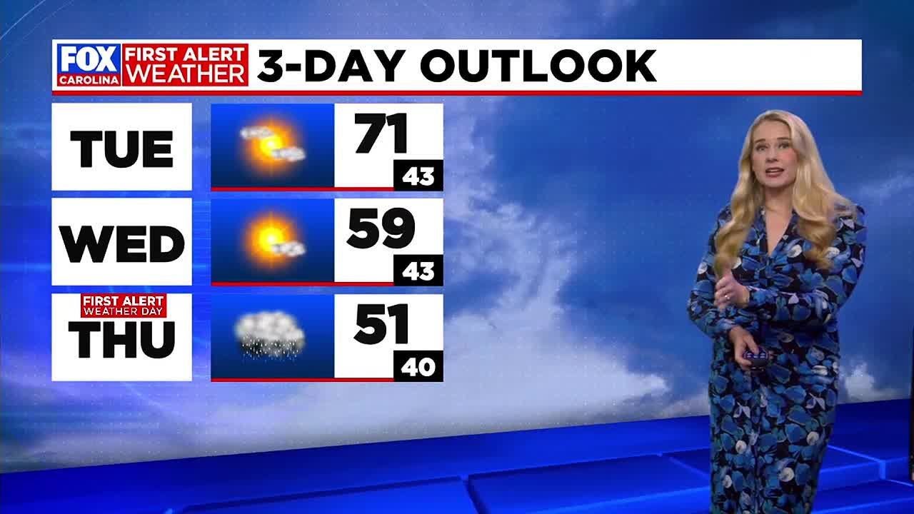 First Alert Weather Day Thursday for chilly, widespread rain - YouTube