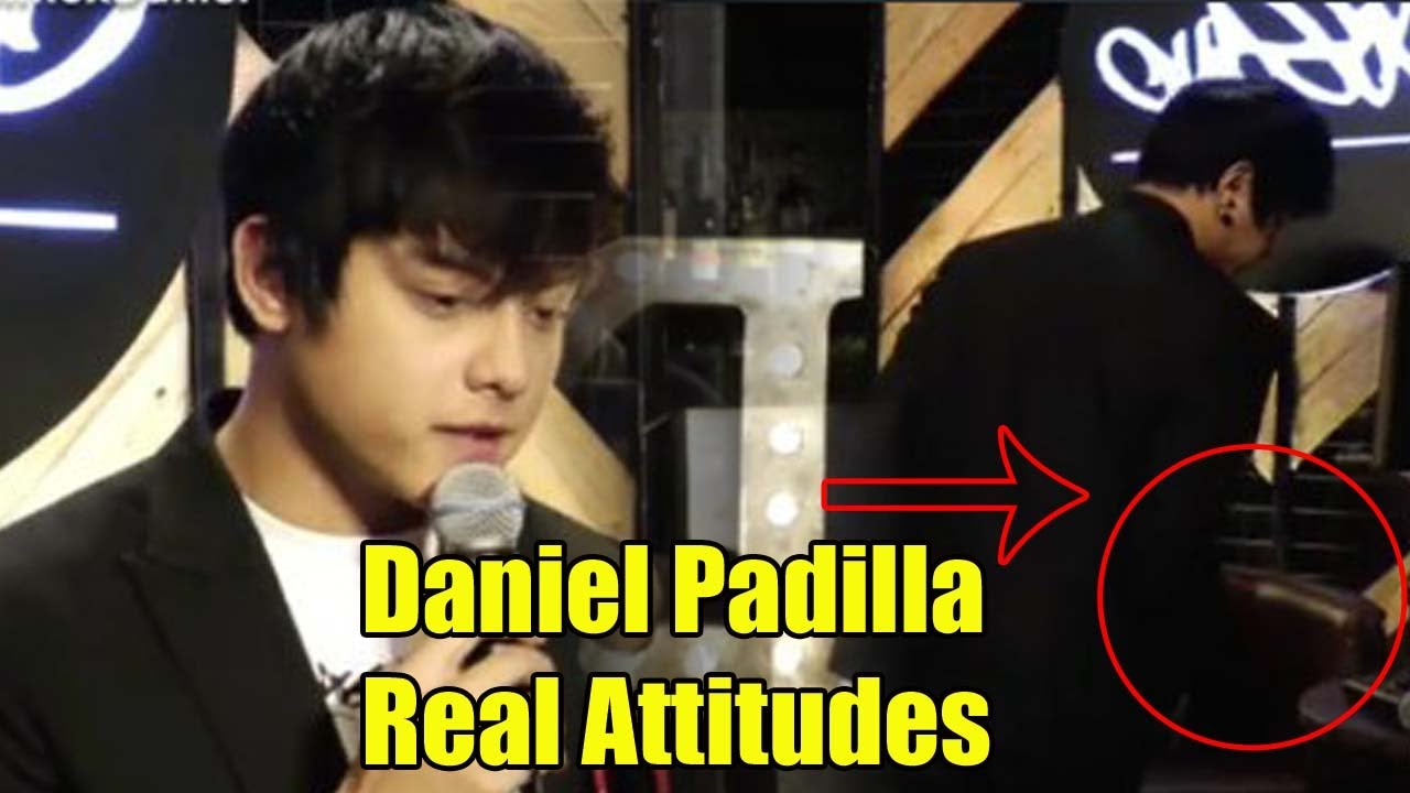 Look How Good The Attitudes Of Daniel Padilla During Massimo Event Youtube