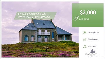 Digital Signage Template for Real-Estate