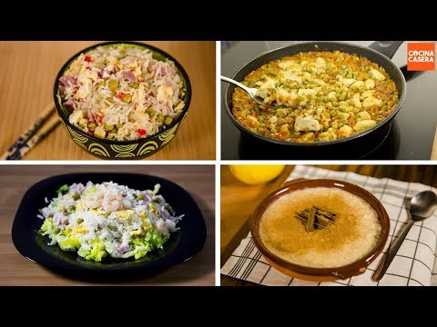 Video: Cómo Cocinar Diferentes Tipos De Arroz