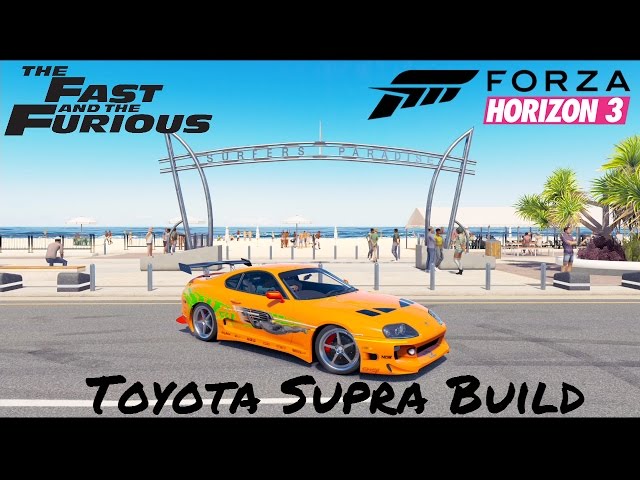 Forza Horizon 3 : 275+ MPH [Horizon Edition] Supra Build 