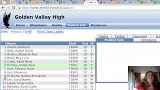 How to take AERIES and Make Google Sheet Rosters