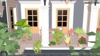 Cesium 3D Tiles Massive Models example - San Miguel