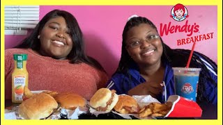 TRYING WENDY’S BREAKFAST FOR THE FIRST TIME | MUKBANG | DeLexisEats