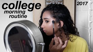 COLLEGE MORNING ROUTINE 2017!