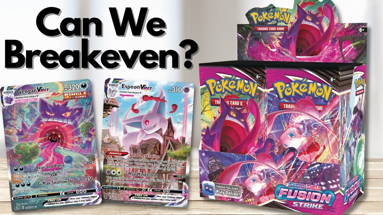 Can We Breakeven on a Fusion Strike Booster Box?