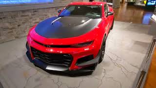 2018 Chevrolet Camaro ZL1 1LE Nürburgring race car at the Henry Ford museum in Dearborn Michigan