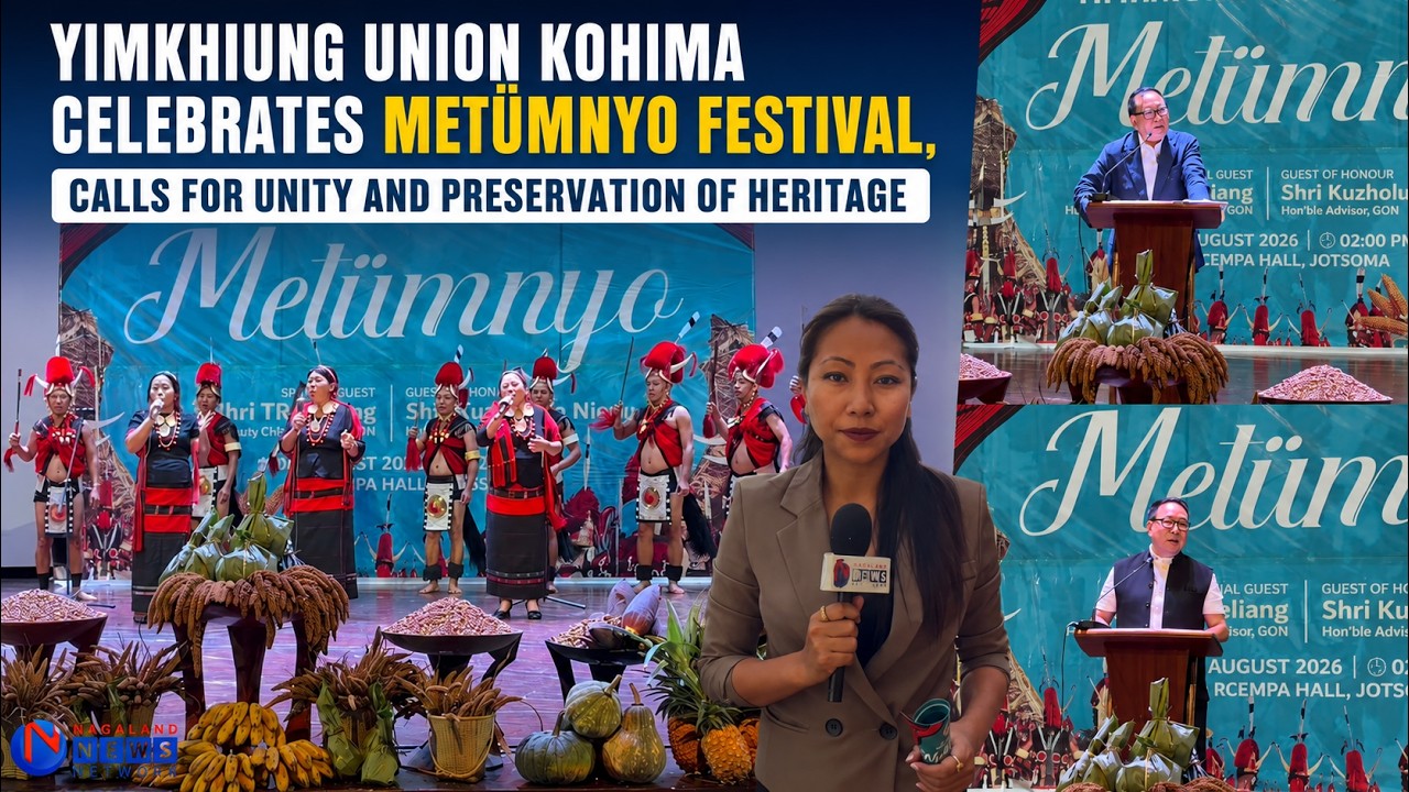 YIMKHIUNG UNION KOHIMA CELEBRATES METÜMNYO FESTIVAL, CALLS FOR UNITY AND PRESERVATION OF HERITAGE