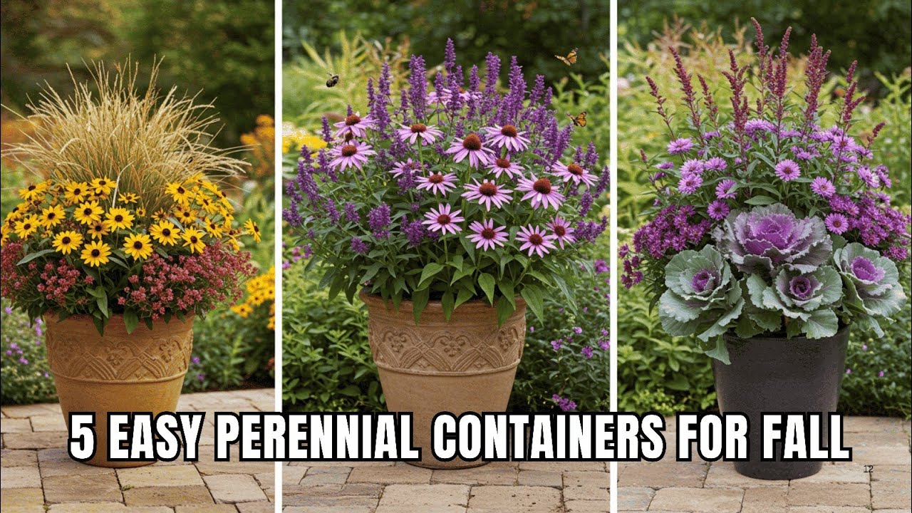 5 Stunning Perennial Container Ideas to Keep Your Garden Glowing from Late Summer into Fall