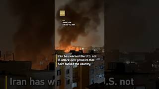 Stringer Dispatch: Shops and a bank set ablaze amid widespread protests in Tehran