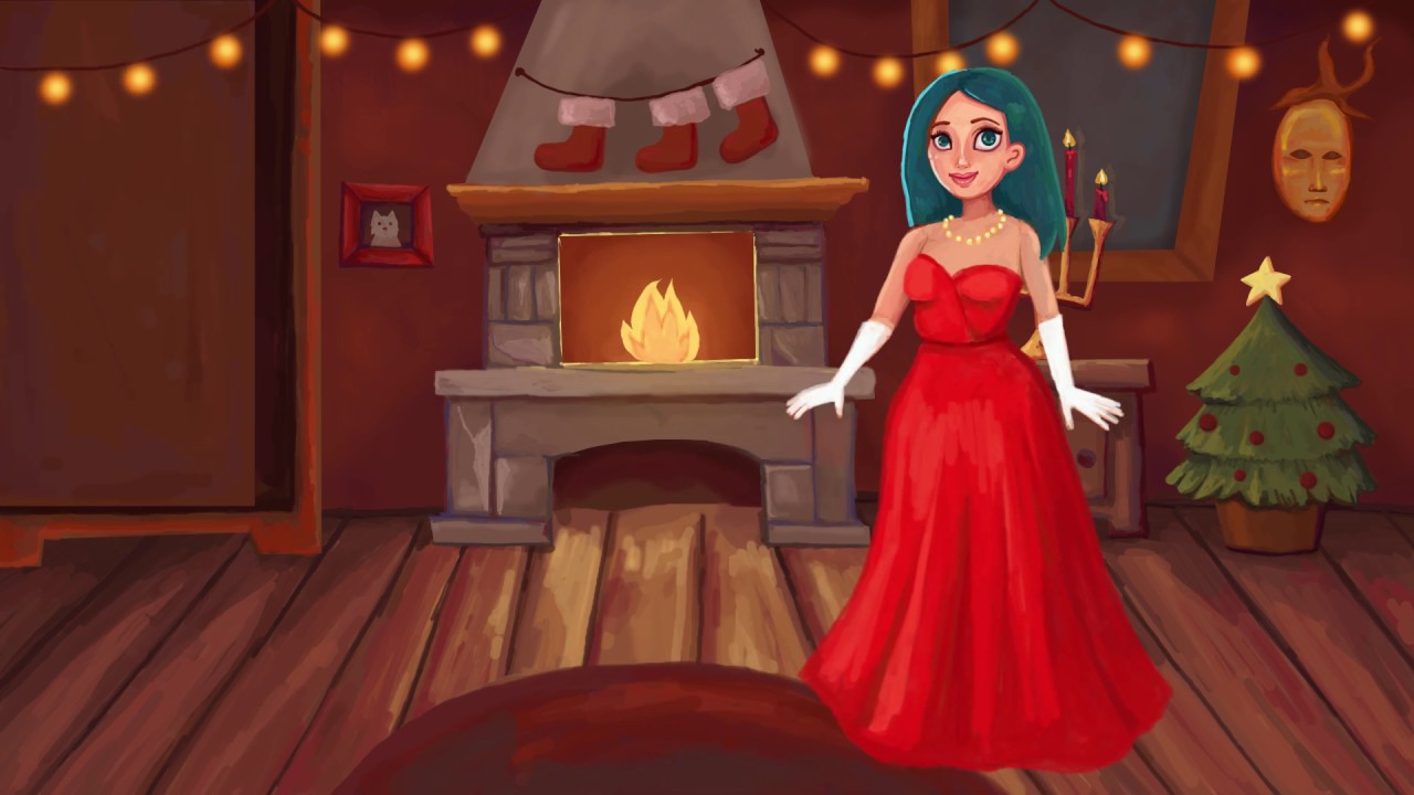 Merry Christmas fun cartoon for kids Christmas dress up YouTube — free download