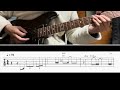 [TAB譜] もう誰の目も気にしない(MANISH) Guitar solo cover [ギター]