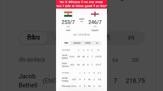 👉Last Over Thriller! India Knock Out England From Semi Final!🇮🇳|#shorts #cricket #news