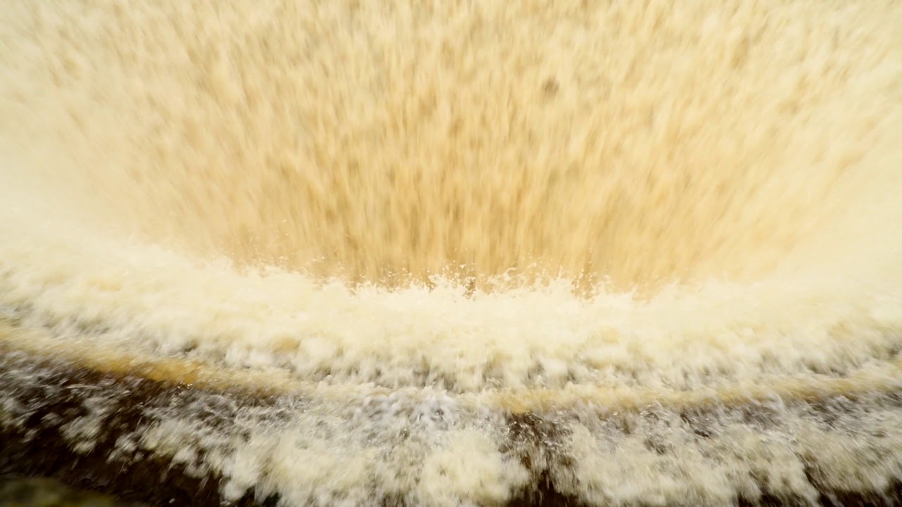 Ladybower and Derwent reservoirs overflowing