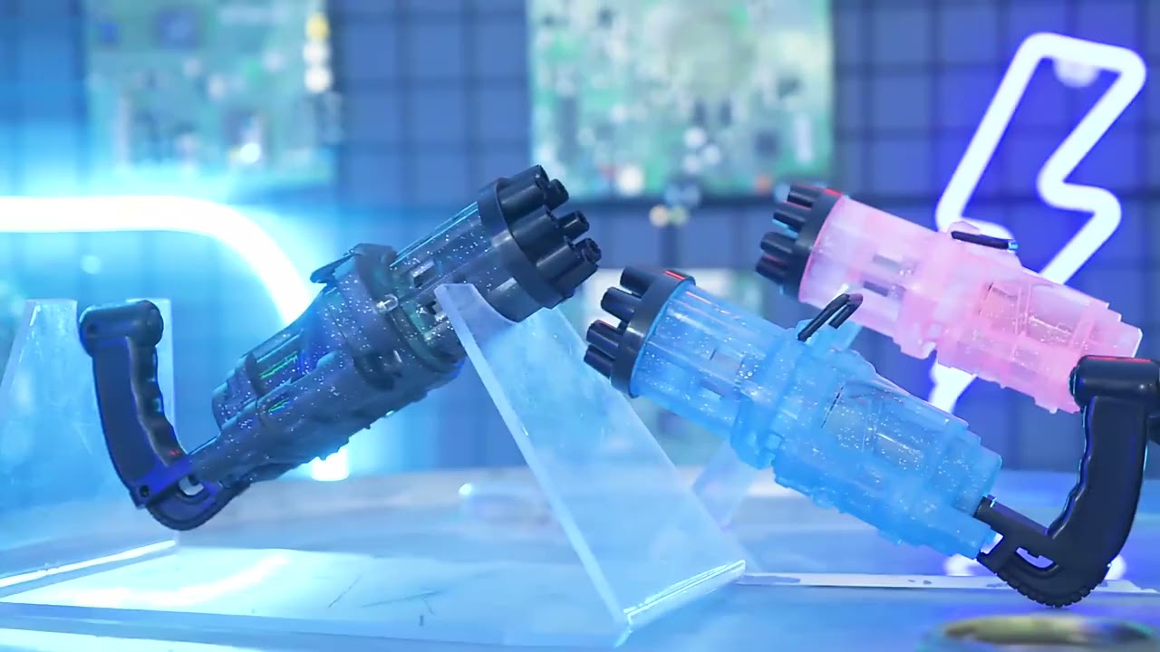 Gatling Electric Bubble Gun
