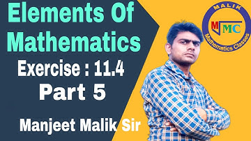 Differential Equation Ex.11.4 Part 5 Elements Maths Class 12 By Manjeet Malik Sir
