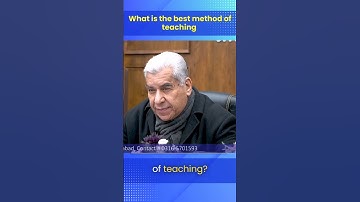 What is the method of teaching ?