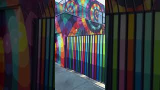 Mural on the @jamminontiedyestudio painted by @xavipanneton Mural on the @jamminontiedyestudio painted by @xavipanneton
