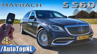 2019 Mercedes-Maybach S560 REVIEW POV Test Drive on AUTOBAHN & ROAD by AutoTopNL