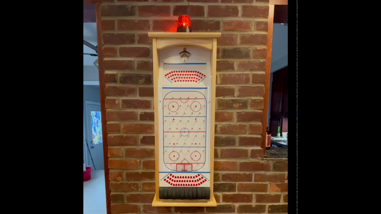 Hockey drinko plinko bottle opener YouTube