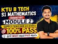 KTU B Tech S1 Maths (GAMAT101) Module 2 Full Revision