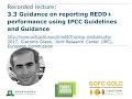 Thumbnail for episode Module 3.3 Guidance on reporting REDD+ performance using IPCC Guidelines and Guidance