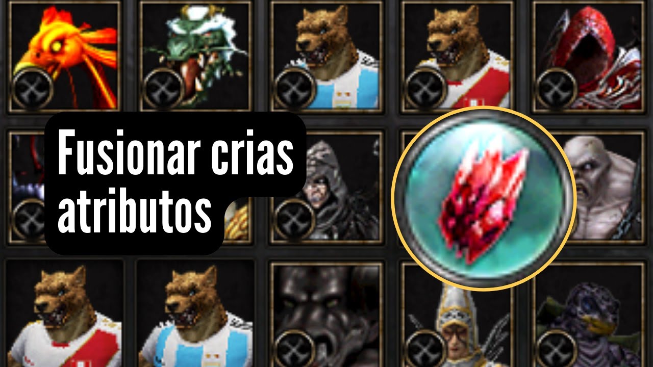 Fusionar Crias Atributos   Rakion