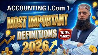 Accounting Definitions Simplified | Pass Your Exams With These