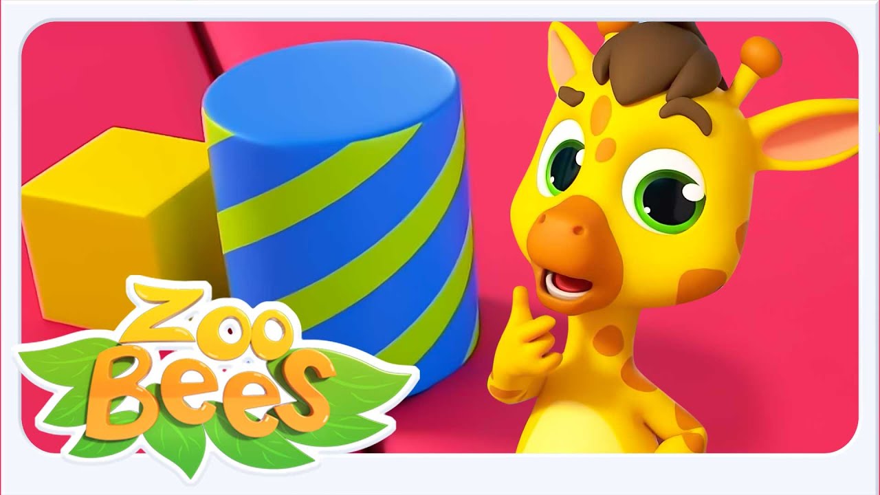 Canzone della Forme e Di Più 3d Animati Filastrocche per Bambini