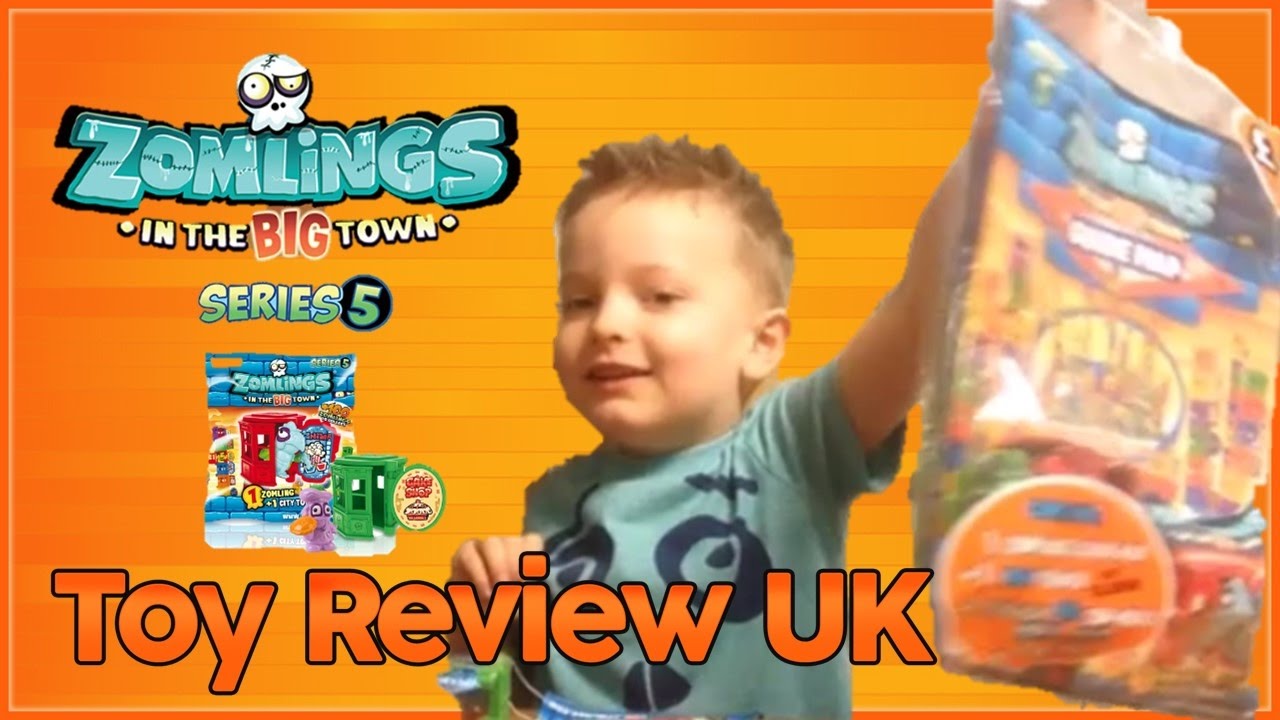 Zomling Series 5 unboxing- Toy Review UK