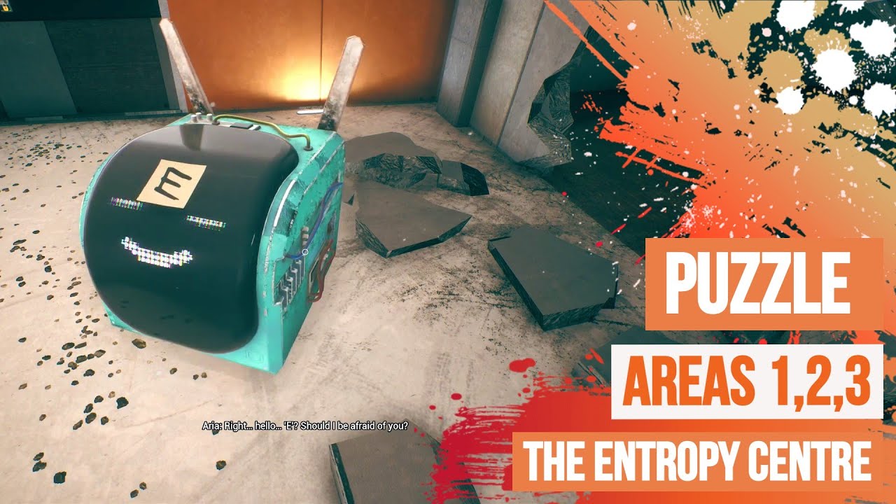The Entropy Centre walkthrough - puzzle areas 1,2,3 - chapters 1,2,3 - Part 1 - puzzle solution