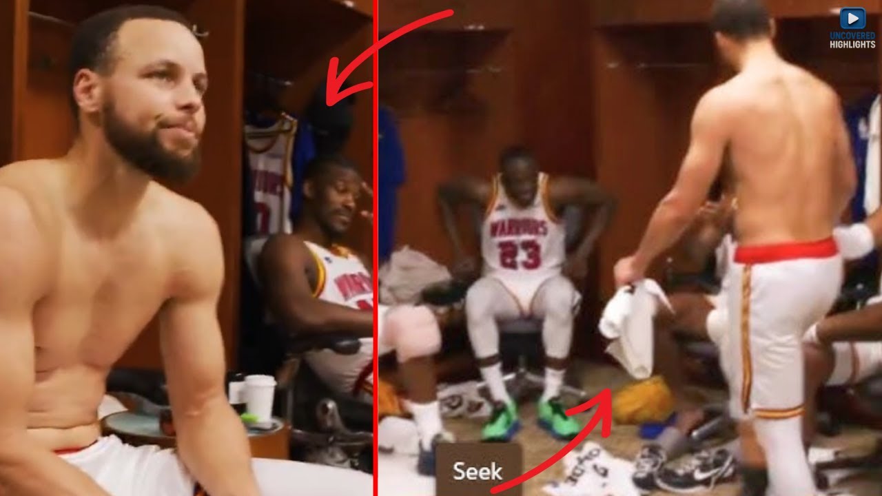Intense Emotions and Unity in the Locker Room After Curry’s Explosive ...