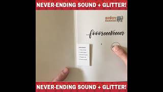 Record Your Own Birthday 🎤🔊 - Joker Greeting Prank Card (Glitter + Sound)