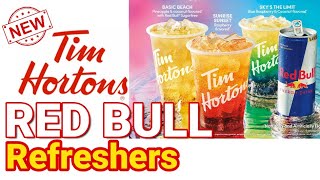 NEW! Tim Hortons Red Bull Refreshers [ E X C L U S I V E ]July 2022 screenshot 5