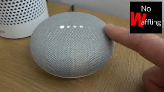 How to MANUALLY Change Volume on Google Nest Mini - Beginners guide