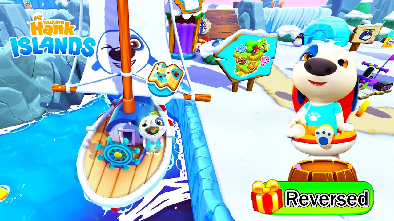 Hank's & Island  Eid Party! My Talking Hank Islands Gameplay (Reversed) -  (Android, iOS)