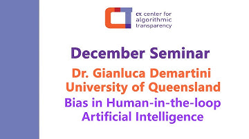 Bias in Human-in-the-loop Artificial Intelligence