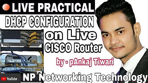 Live Practical :- Configure DHCP on CISCO Router || DHCP Configuration on Live Cisco Router