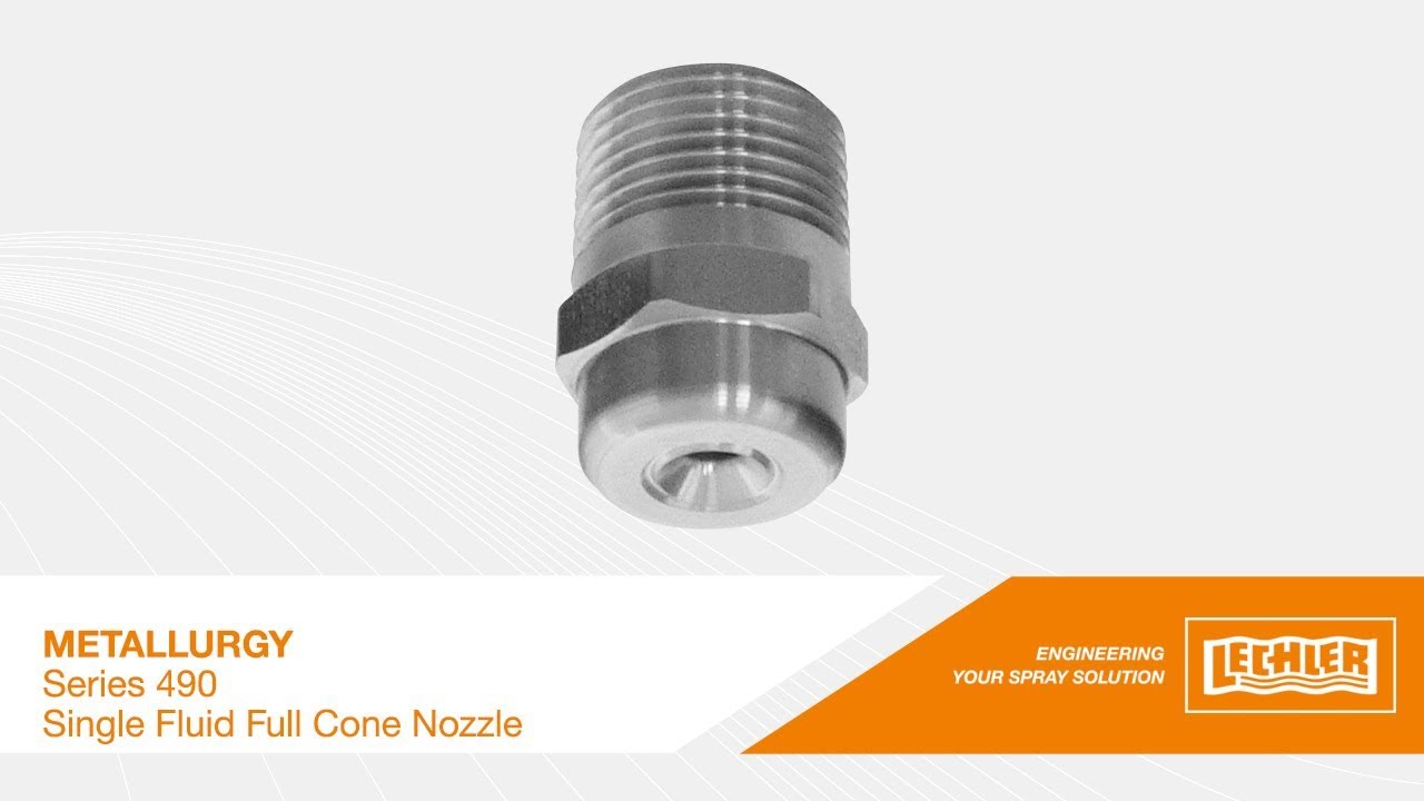 Lechler Spray Nozzles Chart