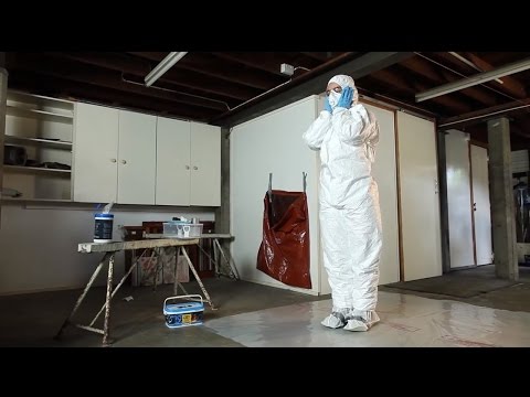 How to properly wear personal protective equipment for airborne contaminants