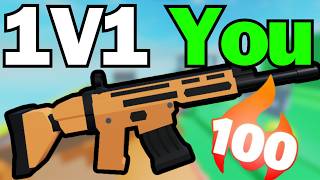 1V1ing Viewers Live Roblox Rivals #shorts