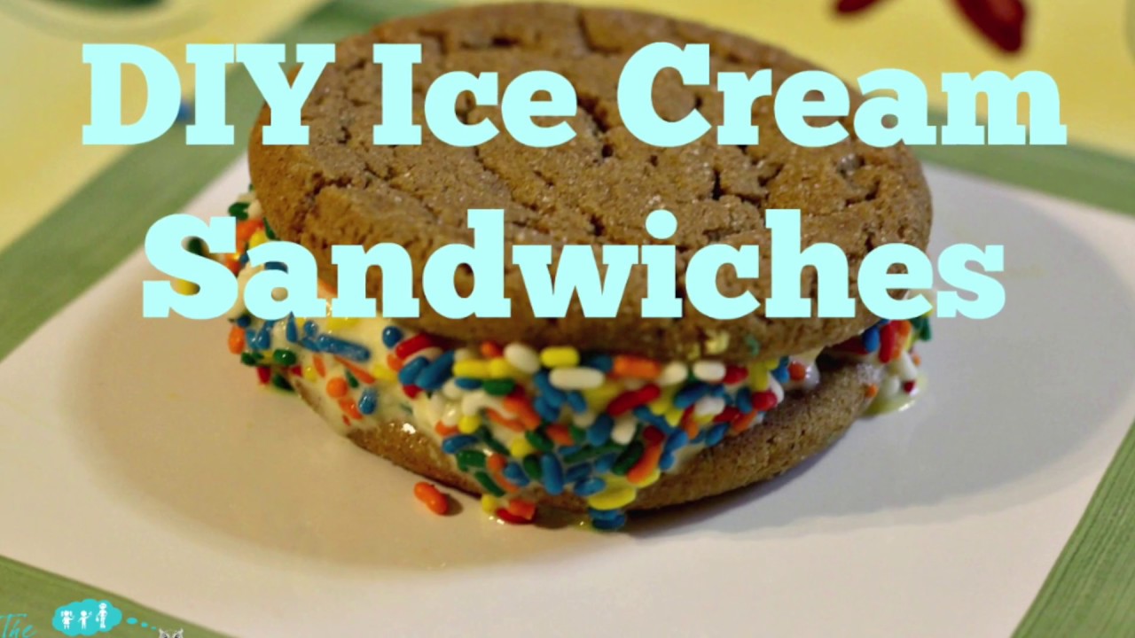 How to Make an Ice Cream Sandwich (KidFriendly Entertaining Idea