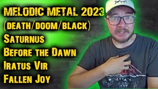 Melodic релизы 2023 / Saturnus / Before the Dawn / Fallen Joy / Iratus Vir / Doom / Gothic / DPrize