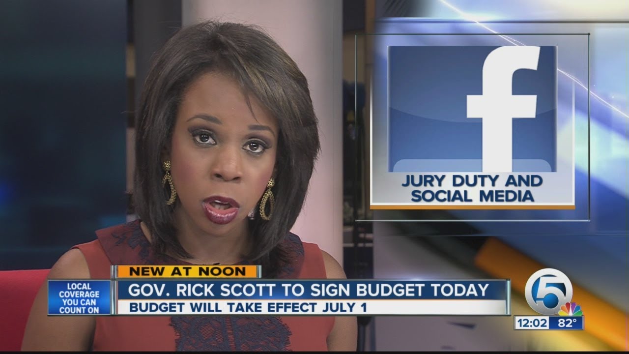 Palm Beach Co. juror faces contempt charges for Facebook posting
