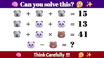 🧠 Math Puzzle Challenge | only Genius Can Crack this in 30 Seconds?